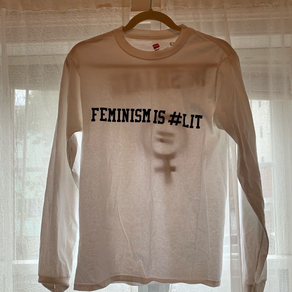 feminism is #lit t-shirt